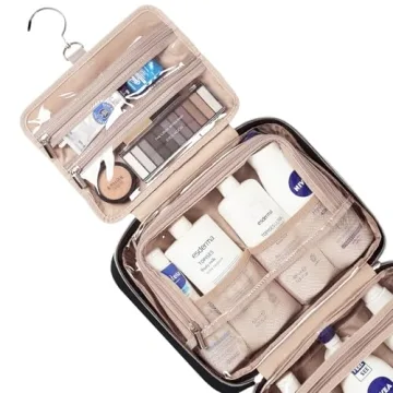 NISHEL Travel Toiletry Bag - Stylish Portable Organizer