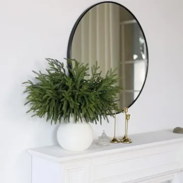 32 Pcs Real Touch Norfolk Pine Branches for Home Decor