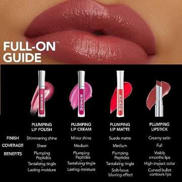 BUXOM Full-On Plumping Satin Lipstick - Weightless Moisture