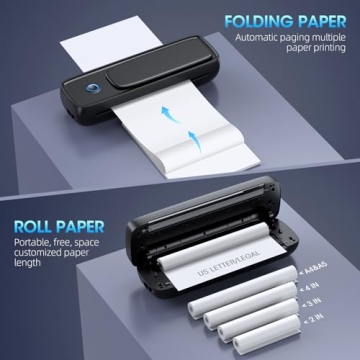 Mini Wireless Bluetooth Thermal Printer for Travel