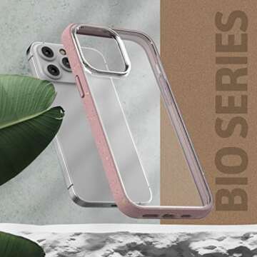 ENCASED Planet Eco Case, Designed for iPhone 14 PRO - Earth Friendly 100% Biodegradable Compostable ...