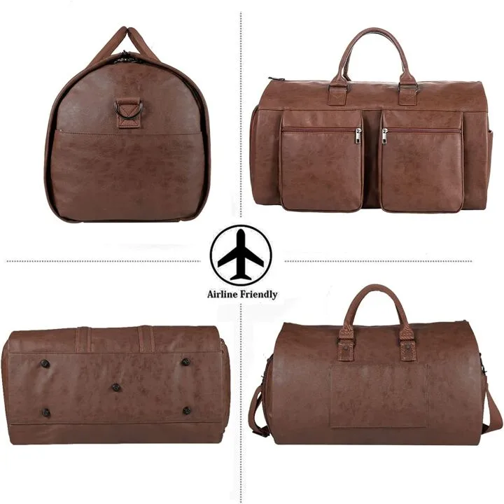 Seyfocnia 2 in 1 Travel Garment Bag for Business Trip