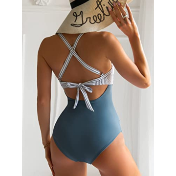 Stylish High Waisted One Piece Swimsuits for Women