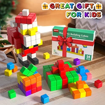 54PCS Magnetic Building Blocks for Kids 3-5