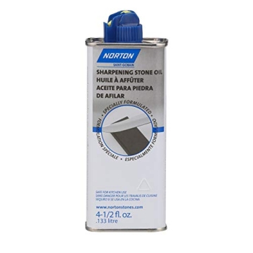 Norton Knife Sharpener Stone Oil for Tool and Knife Sharpening, 4.5 OZ