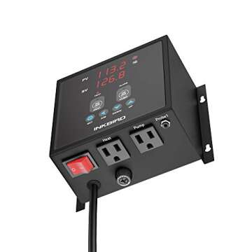 Inkbird Heating or Cooling PID Temperature Controller IPB-16S Pre-Wired Digital Home Brewing Control...