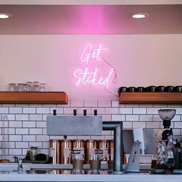 IbayNawi Custom Neon Signs, Personalized Neon Sign for Wall Decor, Neon Sign Customizable for Bedroom, Wedding, Birthday Party(Optional 10" to 55")