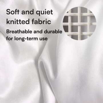 Niagara Waterproof Mattress Protector Twin 39x75 Cover Deep Pocket Breathable Noiseless 8-20Inches Bed Smooth Jersey Mattress Pad Cover Fully Ultra Thin Polyester