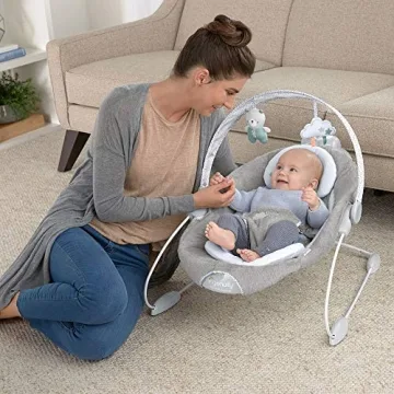 Ingenuity SmartBounce Baby Bouncer - Comfort & Convenience