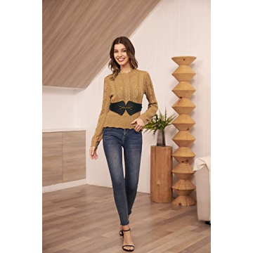 Stylish Wide Cinch Belt for Women to Elevate Outfits