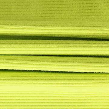 Artfish Women's Sleeveless Tank Top Form Fitting Scoop Neck Ribbed Knit Basic Cami Shirts Neon Green, S