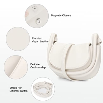 CECILE Designer Mini Crossbody Purse for Women