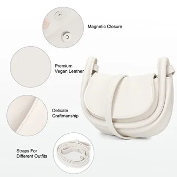 CECILE Designer Mini Crossbody Purse for Women