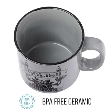 Haunted Mansion Foolish Mortal Mug, 20 Oz - Disney Magic