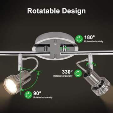 Depuley Modern Track Lighting Kit for Any Room