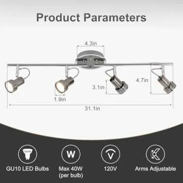 Depuley Modern Track Lighting Kit for Any Room