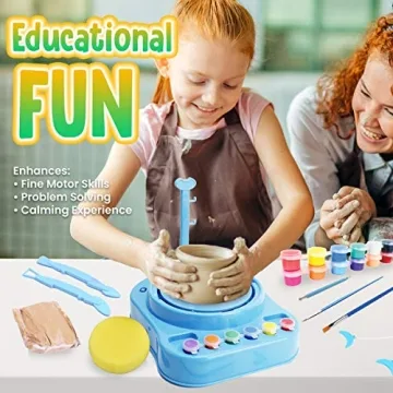 Insnug Mini Kids Pottery Wheel for Creative Fun