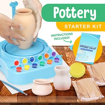 Insnug Mini Kids Pottery Wheel for Creative Fun