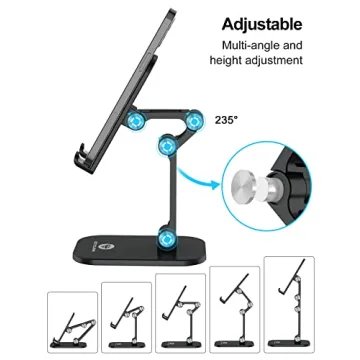 OCYCLONE Adjustable Phone Stand - Foldable & Portable