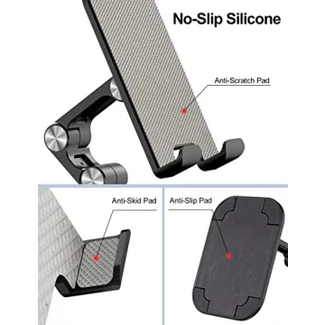 OCYCLONE Adjustable Phone Stand - Foldable & Portable