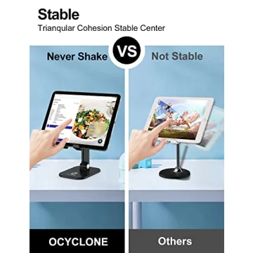OCYCLONE Adjustable Phone Stand - Foldable & Portable