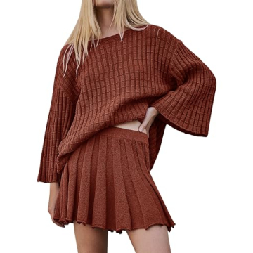 Tiko Miko Sweater Set - Casual 2 Piece Outfit for Women