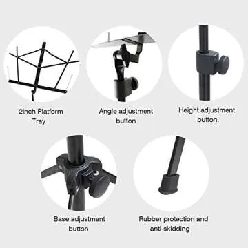 Flanger Music Stand (FL-09)