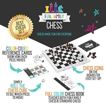 Fun Family Chess Set for All Ages - Learn & Play Together!