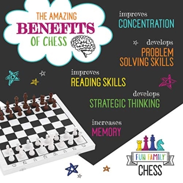 Fun Family Chess Set for All Ages - Learn & Play Together!