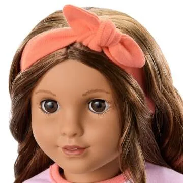 American Girl Truly Me Doll Waking Up is RUFF PJs