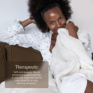 UnHide Lil’ Marsh Faux Fur Blanket - Lightweight and Soft