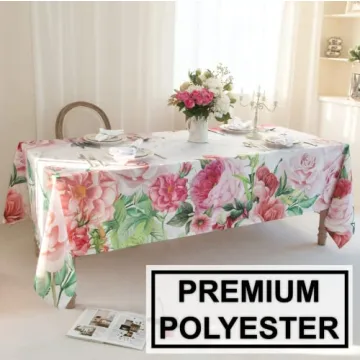 Romantic Red Roses Tablecloth 60x102 for Every Occasion