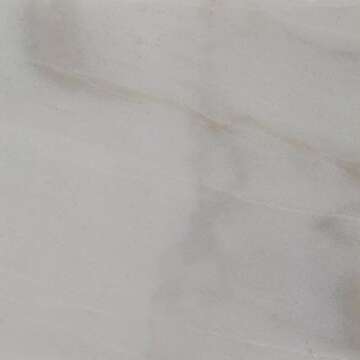 Amazon Brand – Rivet Mid-Century Modern Rectangle Living Room Table Lamp with LED Light Bulb, 17"H, White Marble and Brass