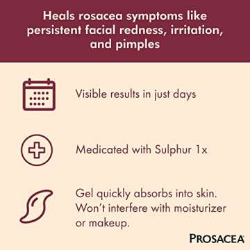 Prosacea - Medicated Rosacea Treatment for Face - Heals Rosacea Symptoms of Redness, Pimples and Irritation - Fragrance Free - Twin Pack - Two 0.75oz Tubes (1.5oz Total)
