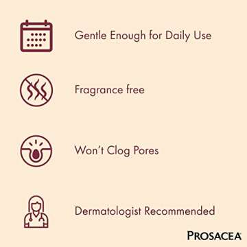 Prosacea - Medicated Rosacea Treatment for Face - Heals Rosacea Symptoms of Redness, Pimples and Irritation - Fragrance Free - Twin Pack - Two 0.75oz Tubes (1.5oz Total)