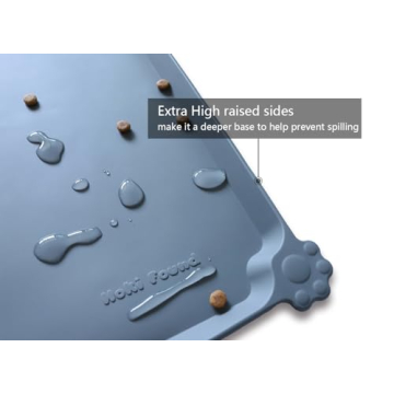 Hoki Found Waterproof Pet Feeding Mats for Dogs & Cats