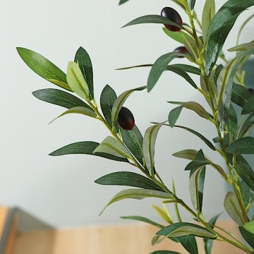 Buy LOMANTO 5 ft Artificial Olive Trees for Home Decor