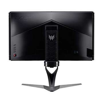 Acer Predator X27 bmiphzx 27" 4K UHD (3840 x 2160) IPS Monitor with NVIDIA G-SYNC Ultimate | Quantum Dot | Up to 144Hz Refresh | Adobe RGB | (Display Port & HDMI Port), Black (X27 bmiiphzx)