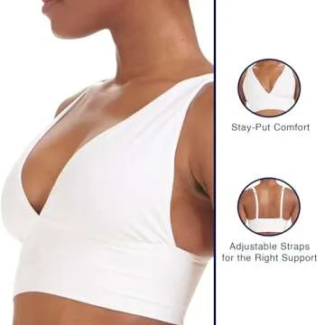 Adidas Micro-Stretch Lounge Bra for Women - Ultimate Comfort
