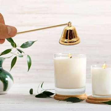 Aieve Candle Snuffer with Long Handle for Easy Use