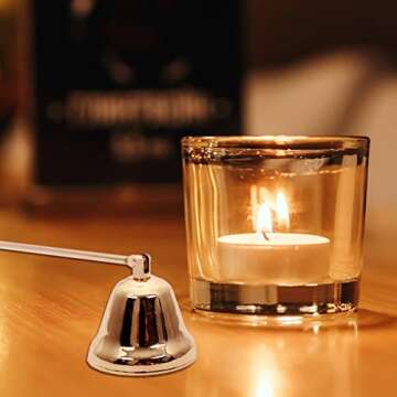 Aieve Candle Snuffer with Long Handle for Easy Use