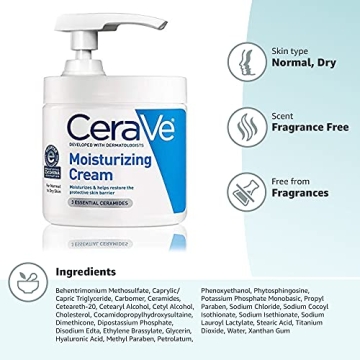 CeraVe Moisturizing Cream with Pump - Hydration Solution