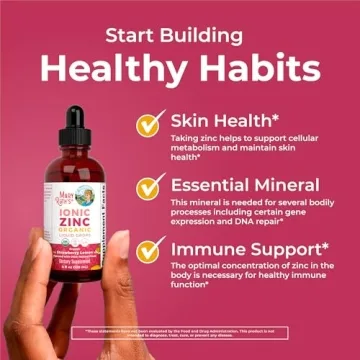 MaryRuth Organics Strawberry Lemon Ionic Zinc for Immune Support