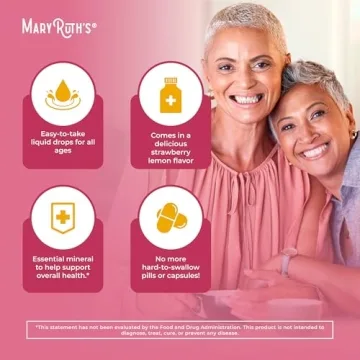 MaryRuth Organics Strawberry Lemon Ionic Zinc for Immune Support