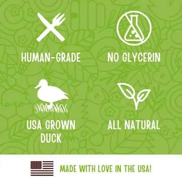 Full Moon All Natural Human Grade Dog Treats, Essential Duck Savory Sticks 22.0 oz