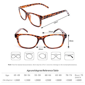 Blue Light Blocking Reading Glasses - 2 Pack with UV Protection