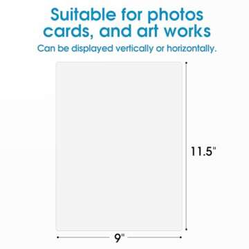 KTRIO Laminating Sheets, Hold 8.5 x 11 inch Sheets 200 Pack, 3 Mil Clear Thermal Laminate Pouches 9 x 11.5 inch Lamination Sheet Paper for Laminator, Round Corner Letter Size, School & Office