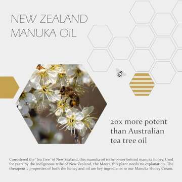 Balm of Gilead Manuka Eczema Honey Cream for Sensitive Skin