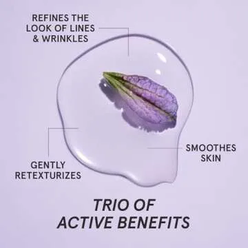 HERBIVORE Bakuchiol Retinol Alternative Face Serum REGULAR STRENGTH - Bakuchiol + Peptides, Smooths Skin, Reduces Fine Lines & Wrinkles, Plant-based, Vegan, Cruelty-free, 30mL / 1 oz