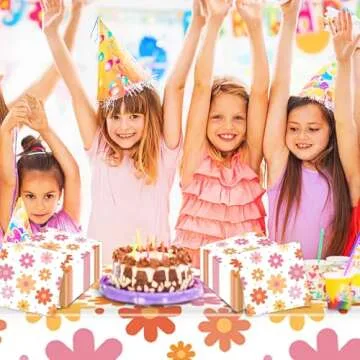 60 PCS Daisy Paper Napkins for Vibrant Party Decor